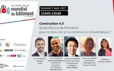 Quels besoins de formation pour le Hors-site et la construction industrialisée ?