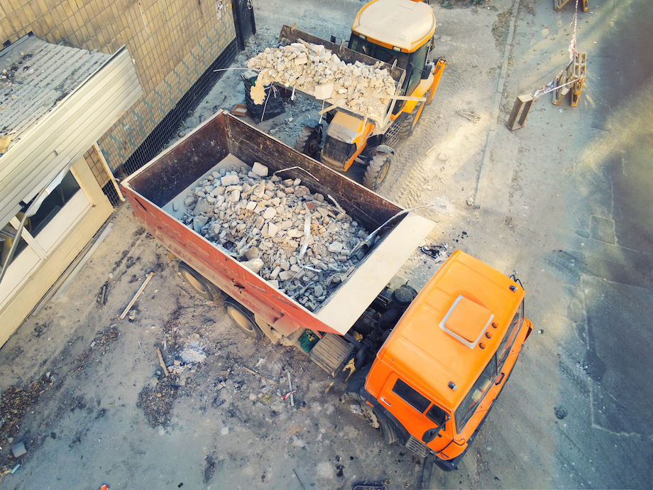 Déchet Chantier De Construction