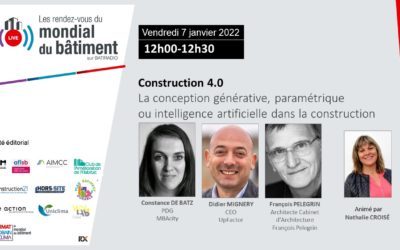 La conception générative, paramétrique ou intelligence artificielle dans la construction