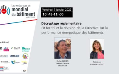 Fit for 55 et la révision de la Directive sur la performance énergétique des bâtiments