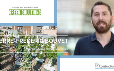 Green Solutions : La ferme urbaine de l’arche végétale, un projet signé Cueillette urbaine