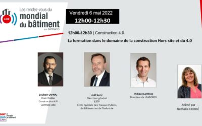 La formation dans le domaine de la construction Hors-site et du 4.0