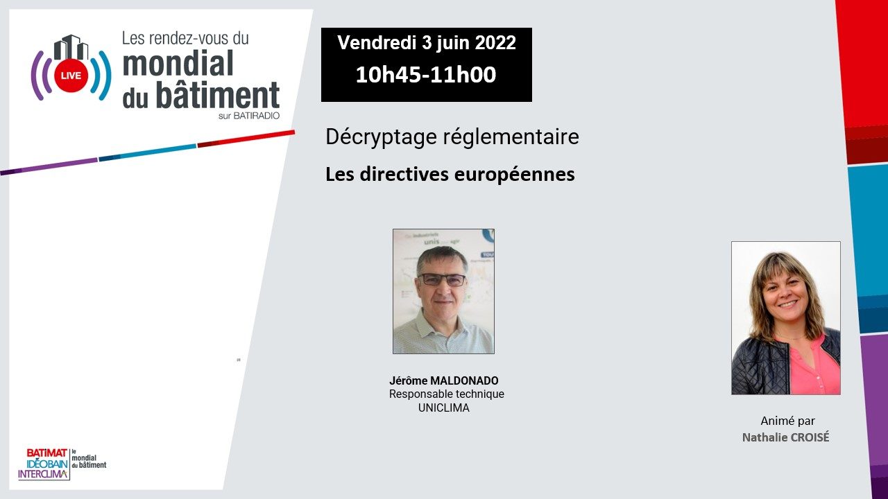 Décryptage réglementaire ​