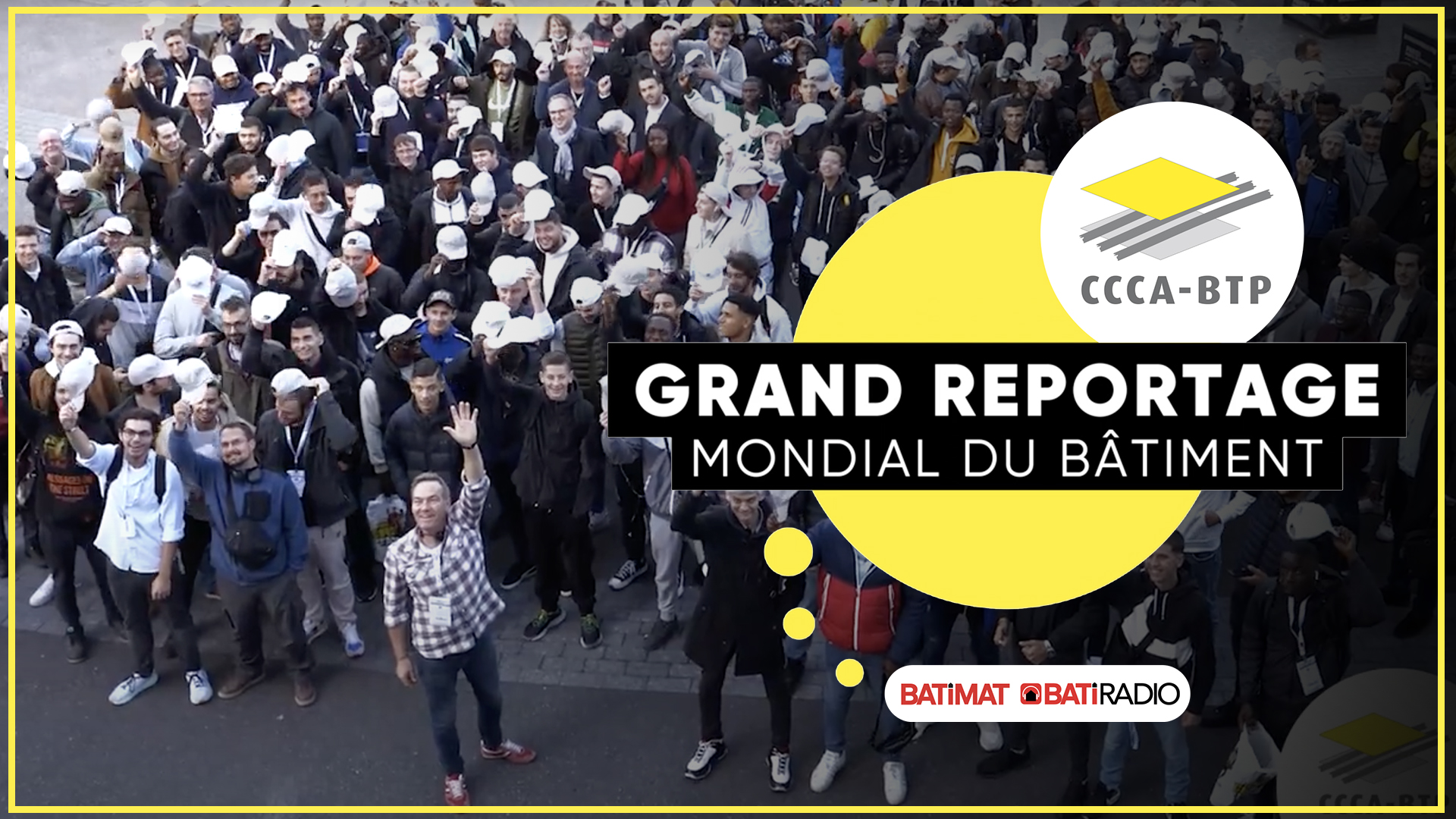 18.CCCA BTP À BATIMAT 420 Apprentis Du BTP CFA Au Salon BATIMAT Copie