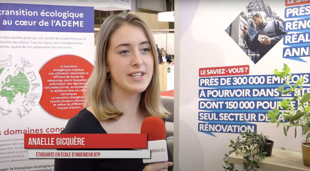 Anaelle Gicquère Interview BATI EXPRESS