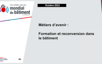 [Métiers d’avenir] Formation et reconversion dans le bâtiment