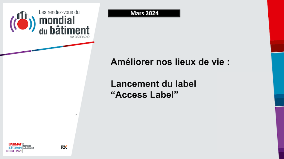 Ameliorer Nos Lieux De Vie Access Label
