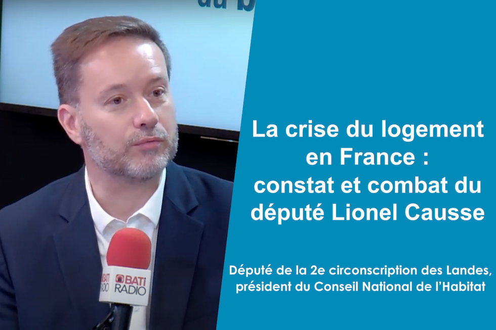 Lionel Causse : sa vision de la crise du logement en France.